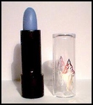 Blauwe lipstick van Iemanjá. 